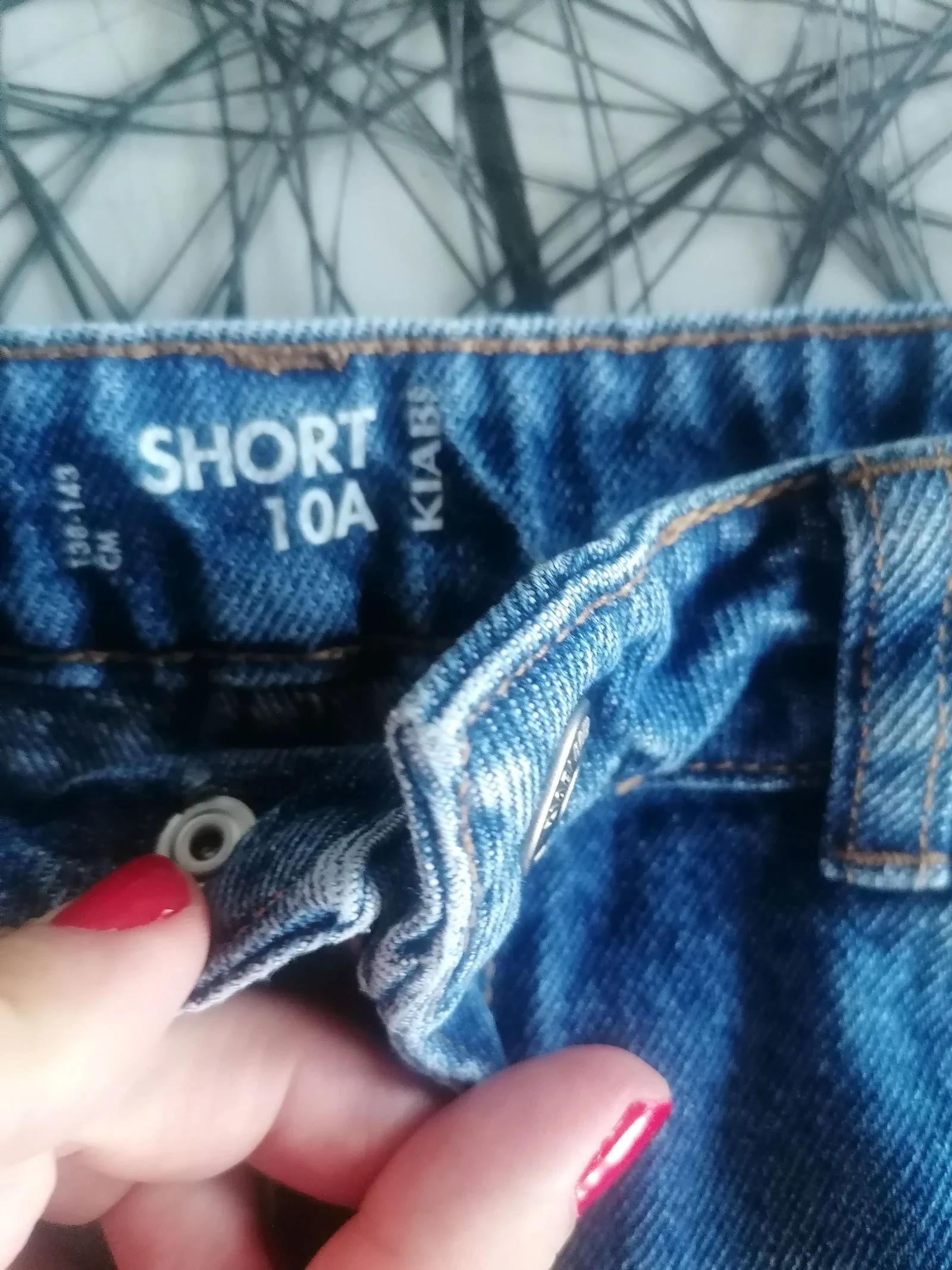 Lot of 2 denim shorts Size 10 years girl 👧🏻 – photo 7